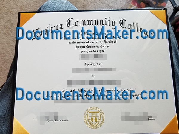Nashua Community College fake degree certificates | documents maker